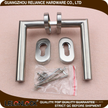 Oven escutcheon Tubular stainless steel door handle with SS plated